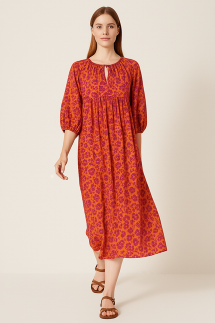 Robe D'Été À Motifs Floraux. - gallery 4