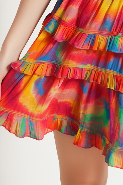 Robe Cocktail Été Orange - gallery 3