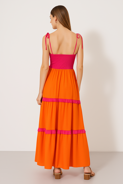 Robe Orange Sexy - gallery 1