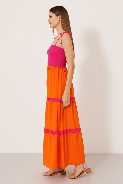 Robe Orange Sexy - gallery 2