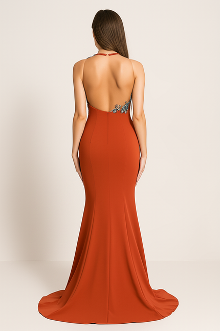Robe Orange Brûlée Mariage - gallery 1