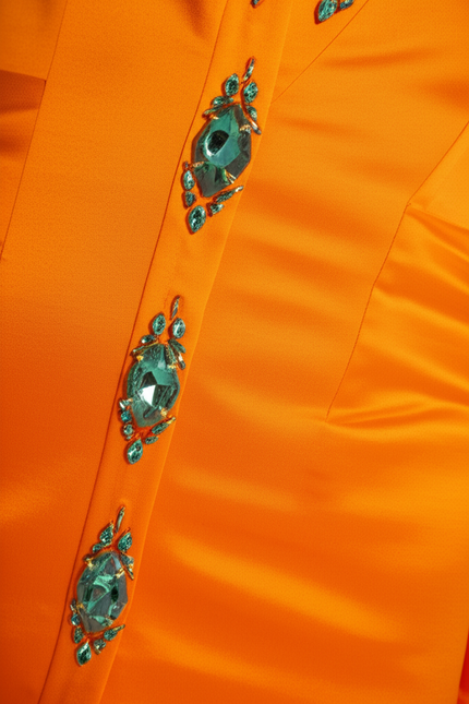 Robe Orange Brûlée Mariage - gallery 3