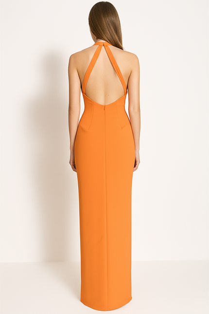 Robe Chemise Longue Orange - gallery 1