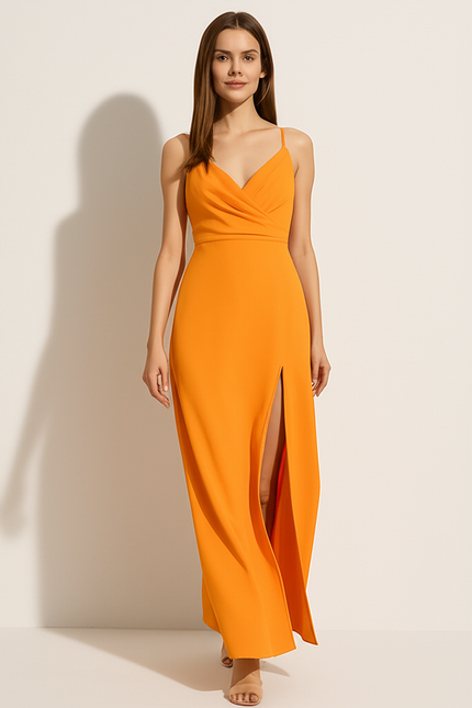 Robe Bustier Orange - gallery 4