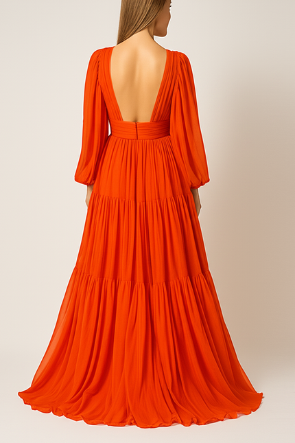 Robe Rouge Orange - gallery 1
