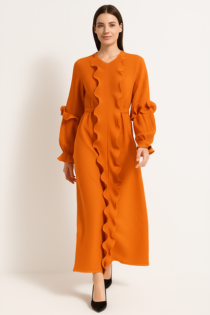 Robe Burnt Orange - gallery 4