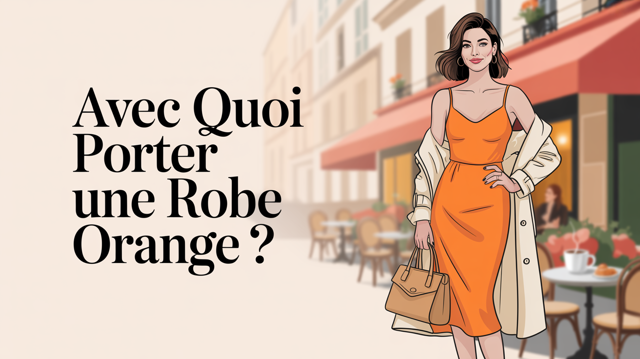 Avec Quoi Porter Une Robe Orange ?