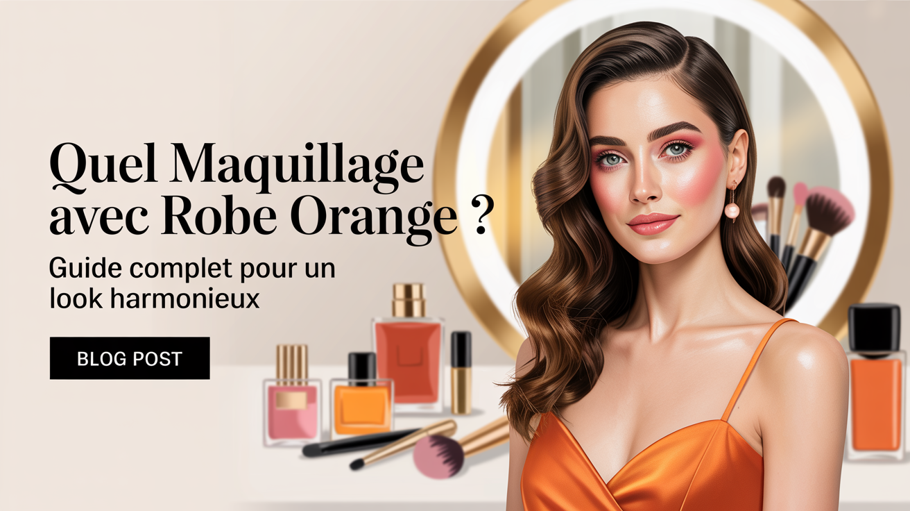 Quel Maquillage Avec Robe Orange ? Guide Complet Pour Un Look Harmonieux