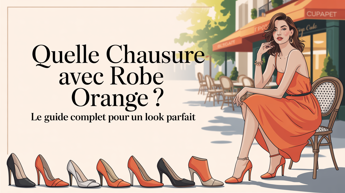 Quelle Chaussure Avec Robe Orange ? Le Guide Complet Pour Un Look Parfait