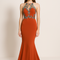 Robe Orange Brûlée Mariage