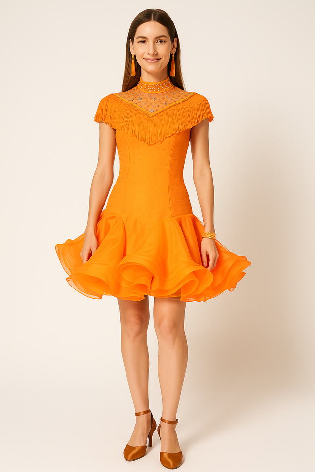 Robe Orange Clair