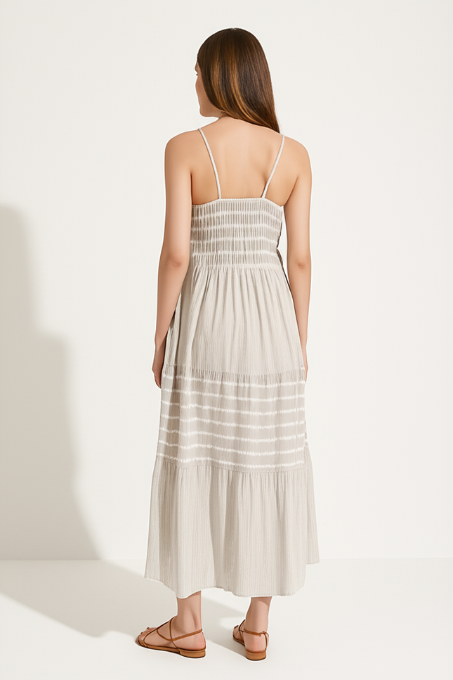 Robe D'Été À Rayures Légères - gallery 1