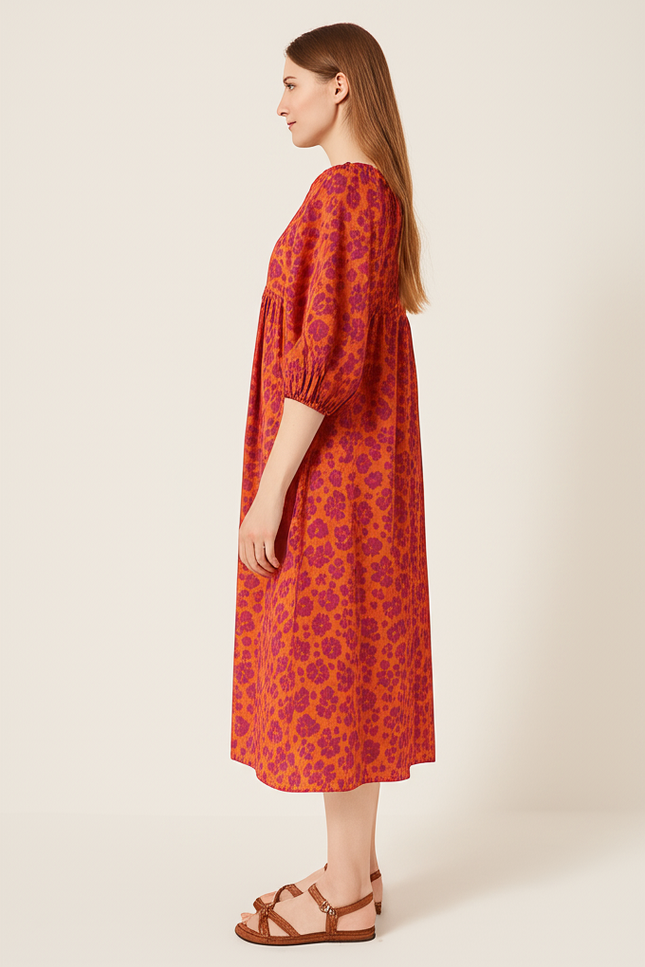 Robe D'Été À Motifs Floraux. - gallery 2